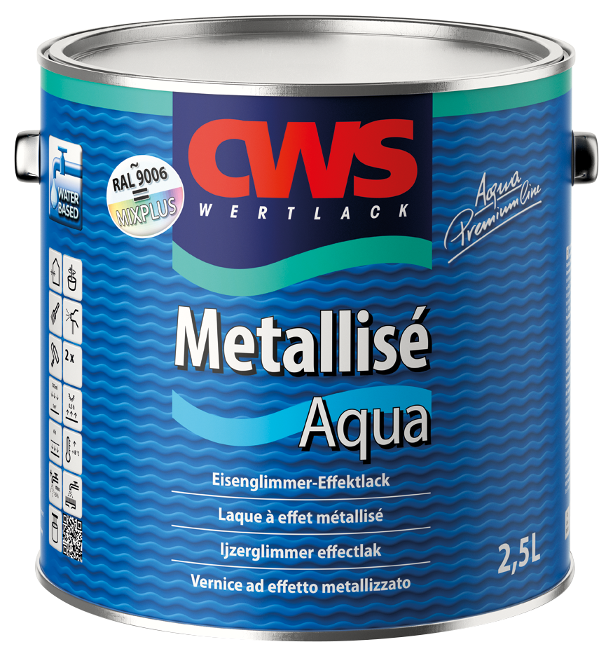 CWS WERTLACK® Metallisé Aqua